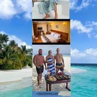 Blue Wave Hotel Maldives - If booked Fullboard a week, free transport to hotel - Best for fishing surfing snorkeling sandbank, hotel near Dhaalu Airport - DDD, Kudahuvadhoo