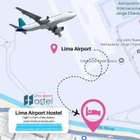 Jorge Chavez Lima Airport Hostel - FREE AIRPORT PICK UP, hotel near Jorge Chavez International Airport - LIM, Lima