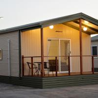 Riverside Cabin Park, отель рядом с аэропортом Shepparton Airport - SHT в городе Шеппартон