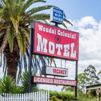 Wondai Colonial Motel & Ivory's Restaurant, hotel near Wondai Airport - WDI, Wondai