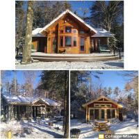 3 Cabins with Sauna on Lake Monomonac by Mount Monadnock, Hotel in der Nähe vom Flughafen Jaffrey - Silver Ranch Airpark - AFN, Rindge