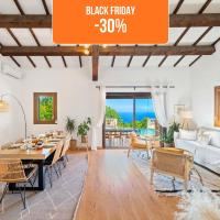 Villa Horizon - 5min from Monaco - Ideal Groups - Panoramic view - Chimney - Parking - Premium Services - Calm, hotel near Monaco Heliport - MCM, Fontvieille