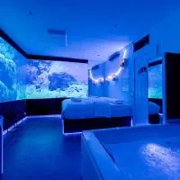 Studio Immersif Jaccuzi & Cinéma Disney et Astérix, hotel en Messy