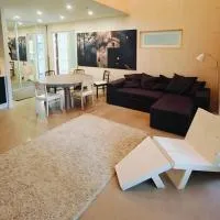 The other side of the CLT semi-detached house, with a separate SPA, хотел в Лахти