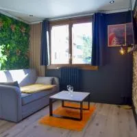 Le Cube Alpin - Cosy Studio - Vue Montagne - Gréolières les Neiges,格雷奧利艾的飯店