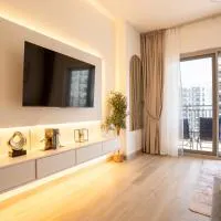 Chic Studio l Waters Edge l Top Location in Yas island l Canal view with Balcony l Free Parking l Near Yas Mall l F1 Yas Island l Sea world, hotell sihtkohas Abu Dhabi