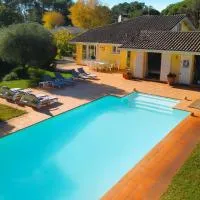 Villa Sweetlandes, 11 pers, piscine chauffée, grand jardin, proche plages et forêt Messanges โรงแรมในเมสซองจ์