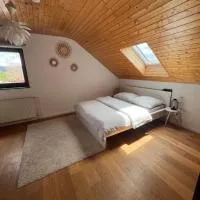 Playroom, 2 bdrooms, KRUMLOV 5 min by car, "Stone's throw Apartment": Kájov şehrinde bir otel