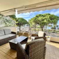 Apt in Pointe Croisette beach & large terrace, hotel v Cannes