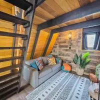 Africa787 A Frame Wood House With Pool in Lajas, hotel u gradu Lahas