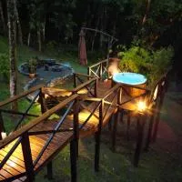 Cabana romântica de Luxo com Ofurô, hotel di Rio dos Cedros