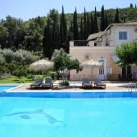 Avra apartments, hotelli Lefkaksella