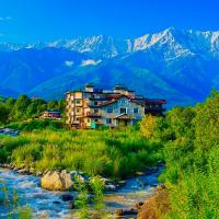 Aachman Riviera Resort Dharamshala - A river facing rooms with balcony #rivertouch #snowfacing #centrally AC #terrace cafe restaurant #parking, hotel near Kangra Airport - DHM, Dharamshala