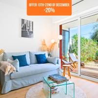 Le Cocon - 5 min to Monaco - Ideal couple or business - Free private parking - Near events - Terrace and balcony - Premium services, hotel cerca de Helipuerto de Mónaco - MCM, Fontvieille