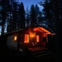 Forestry cabin and sauna cabin, hotel din Halmevaara