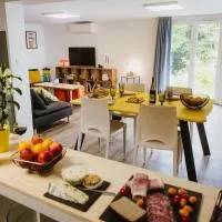 Appartement rétro nature avec jardin 15 min Toulouse centre, hotel en Saint-Geniès-Bellevue