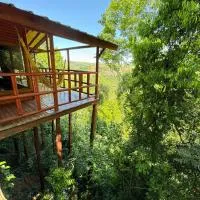 Ecolodge Piedra y Agua Saltos del Mocona, hotel en El Soberbio