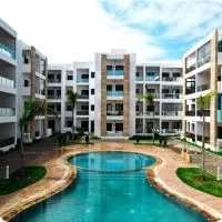 Appartement haut standing 2 chambres piscine Martil, hotel en Martil