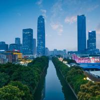 Baiyun Airport Grand Hyaat airport hotel -24hours Free Shuttle Bus, hotel cerca de Aeropuerto de Guangzhou Baiyun - CAN, Guangzhou