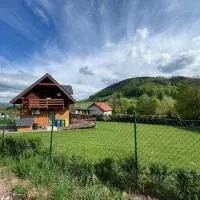 Domek LuźnAgro Góry Sowie، فندق في Łomnica