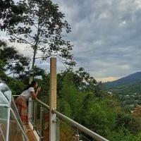 Viesnīca Glamping Guacharaca cerca de Bogotá con vistas a la montaña pilsētā Silvānija