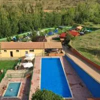 Camping Las Aguas, hotel 
