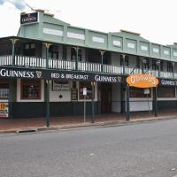 a building on the side of a street at O'Dowds Hotel/Motel Rockhampton