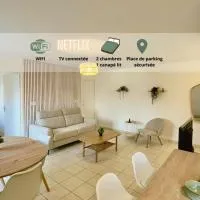 L'écrin Lensois - 57 m2 - 6 personnes - parking, hotel in Lens