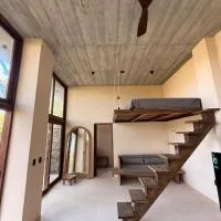 Luxury open Loft in Villa close to secluded beaches La Boquilla y playa del Muerto, Hotel in San Pedro Pochutla