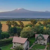 Weru Weru River Lodge、モシのホテル