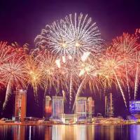 Modern Vera 2BR - 8 Minutes to Yas Fireworks Hub, hotel near Abu Dhabi International Airport - AUH, Abu Dhabi