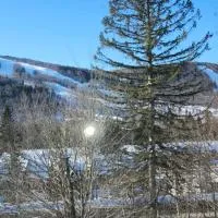 Mountain view chalet avec vue sur la montagne, hótel í Stoneham