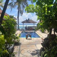 Catra homestay beach apartments, hotelli kohteessa Candidasa