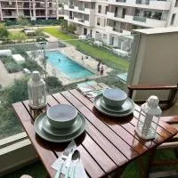 Studio calme Vue piscine À deux pas de la mer, hotel u gradu Aïn Sebaa