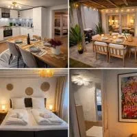 Gartenwohnung-Terrasse-3 Schlafzimmer-85ZollTV-Arcade,施瓦巴赫的飯店
