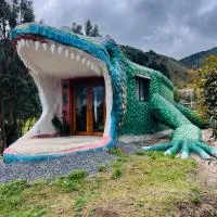 La Boca del Lagarto Lodge، فندق في Cucunubá