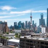 Tonight Homestay West Nanjing Road Shanghai Jiafa Building, hotel u Šangaju