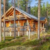 Holiday Home Peurankuoppa by Interhome, hotel i Lemmenjoki