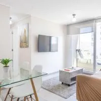 Departamento 2D2B Full Equipado a Pasos del Mar โรงแรมในโกกิมโบ