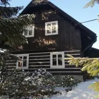 Krkonošská chaloupka, hotel a Vysoké nad Jizerou
