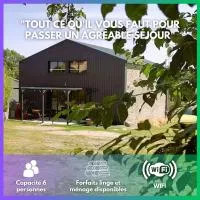 Le Hangar - Campagne - 5km du Parc, hotell i Chambretaud