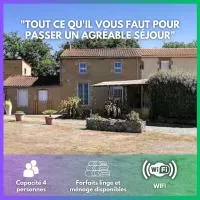 Gite Spacieux 4 personnes - 5km du Parc, hotell i Chambretaud