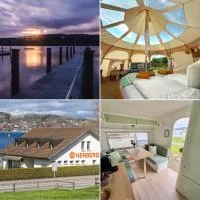 Strandbad Steckborn mit Herberge, Camping & Glamping, hotel in Steckborn