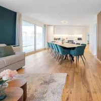 Visionary Hospitality Rothenburg, Lucerne - Premium Apartments with Free Parking, Washer, Kitchen, Terrace, Bus Stop, 15' City, Hotel in Rothenburg LU