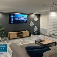 링골쉐임에 위치한 호텔 Très bel appartement type loft de 40 m2, classé 3 étoiles dans maison avec parking privatif