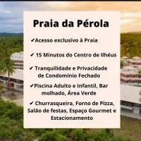 Cond Praia Da Perola - Apt Rosa 7, hotel sa Ilhéus