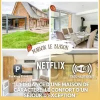 Le Blason - Maison avec terrasse - Calme & nature โรงแรมในจูมีเยส์