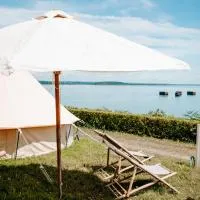 Lodg'ing Nature Camp Presqu'île Crozon, hotelli kohteessa Lanvéoc
