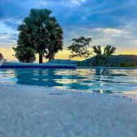 Oiba में, होटल Casa Merak Villa privada con piscina y naturaleza en Oiba