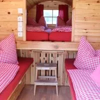 Schlaffass Campingpark Heidewald，位于Sassenberg的酒店